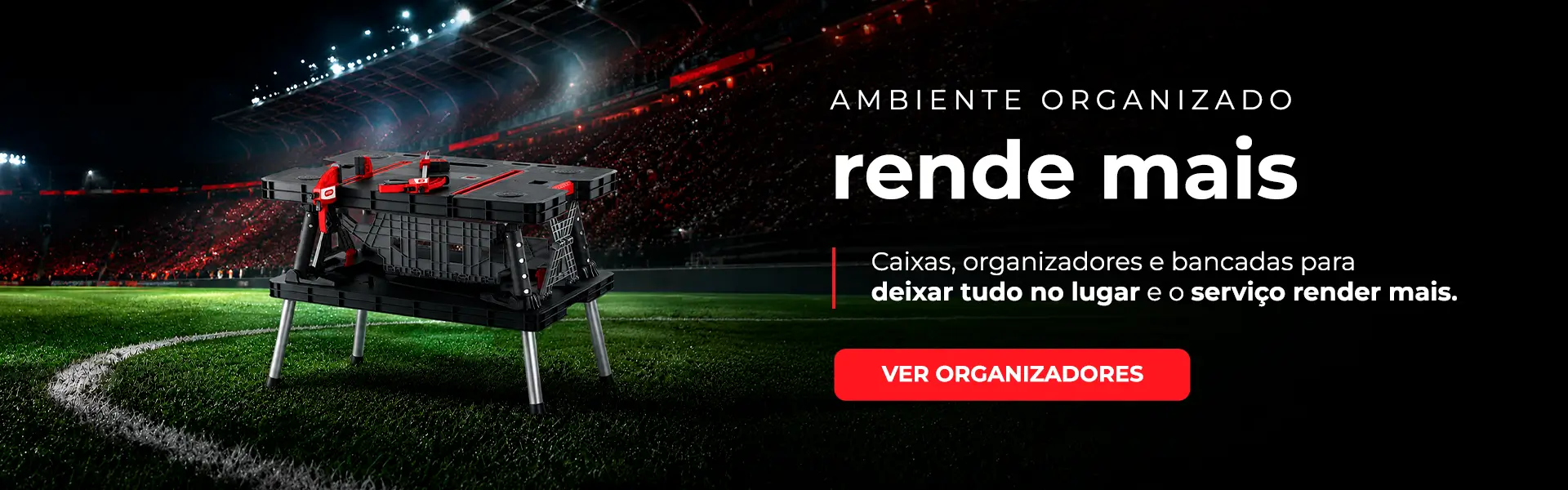 Caixas, Organizadores e Bancadas